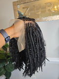 Blunt Cut Boho Braids with Frontal  Wig