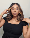 Aura Luxury Highlight Wavy Wig