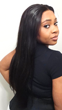 Luxe Indian Hair Silky Straight Wig HD Lace 5*5 Closure