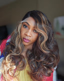 Golden Muse "Nancy" Luxury Wavy Wig