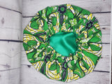 Ankara silk bonnet