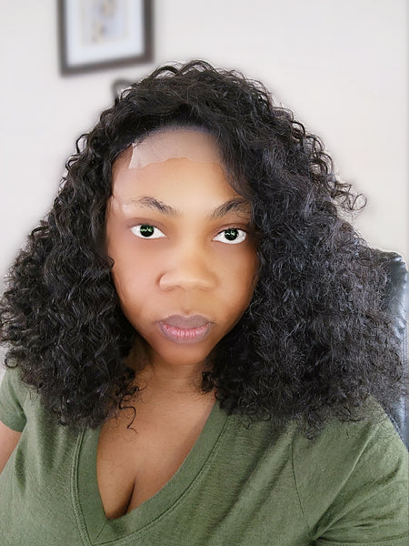 Just Bouncy Curly Closure wig