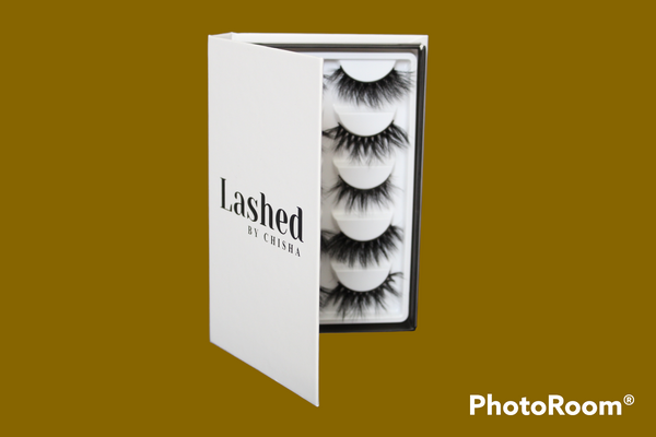 Real Mink 5D Lashes Lashbook