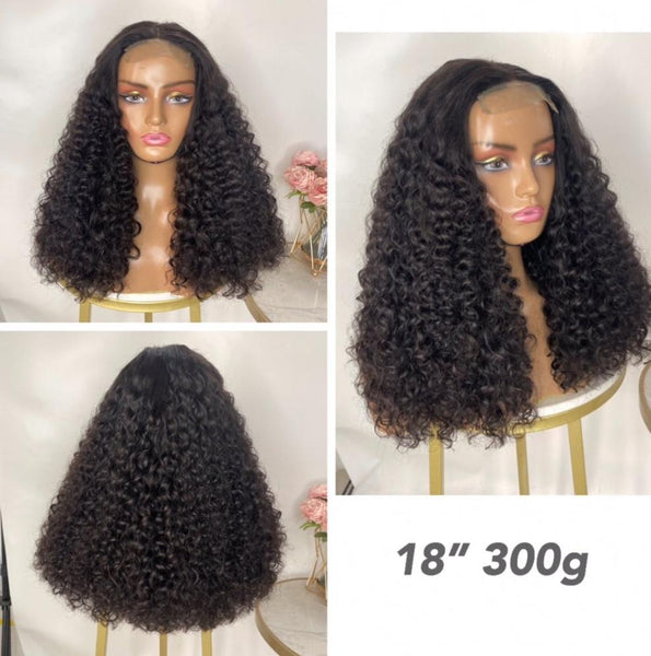 CurlyPosh Closure wig